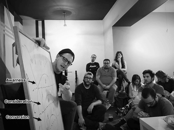 Franck @ Snipcart explica um funil de conversão