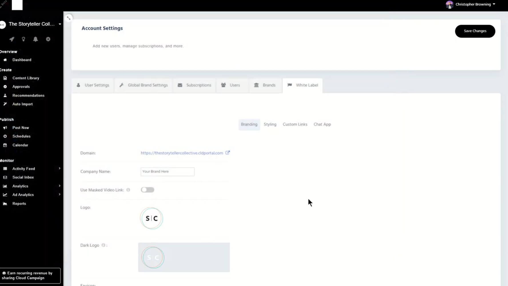 gestão de redes sociais em marca branca